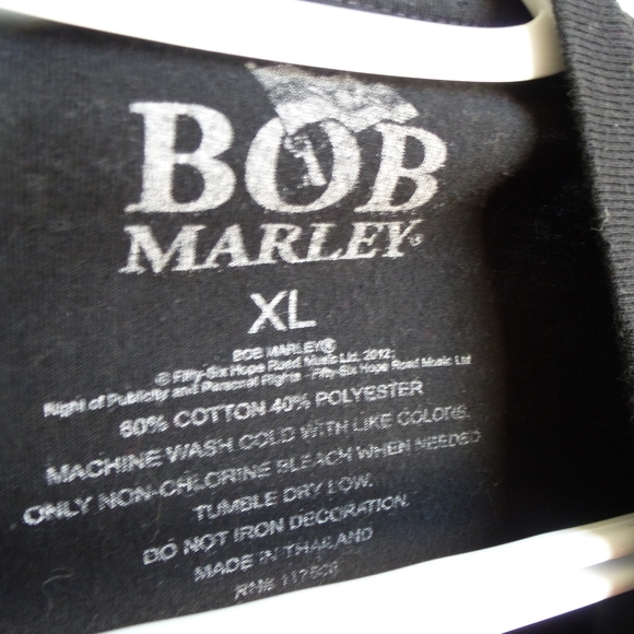 Ladies BOB MARLEY XL t-shirt short sleeve good con - Picture 6 of 6